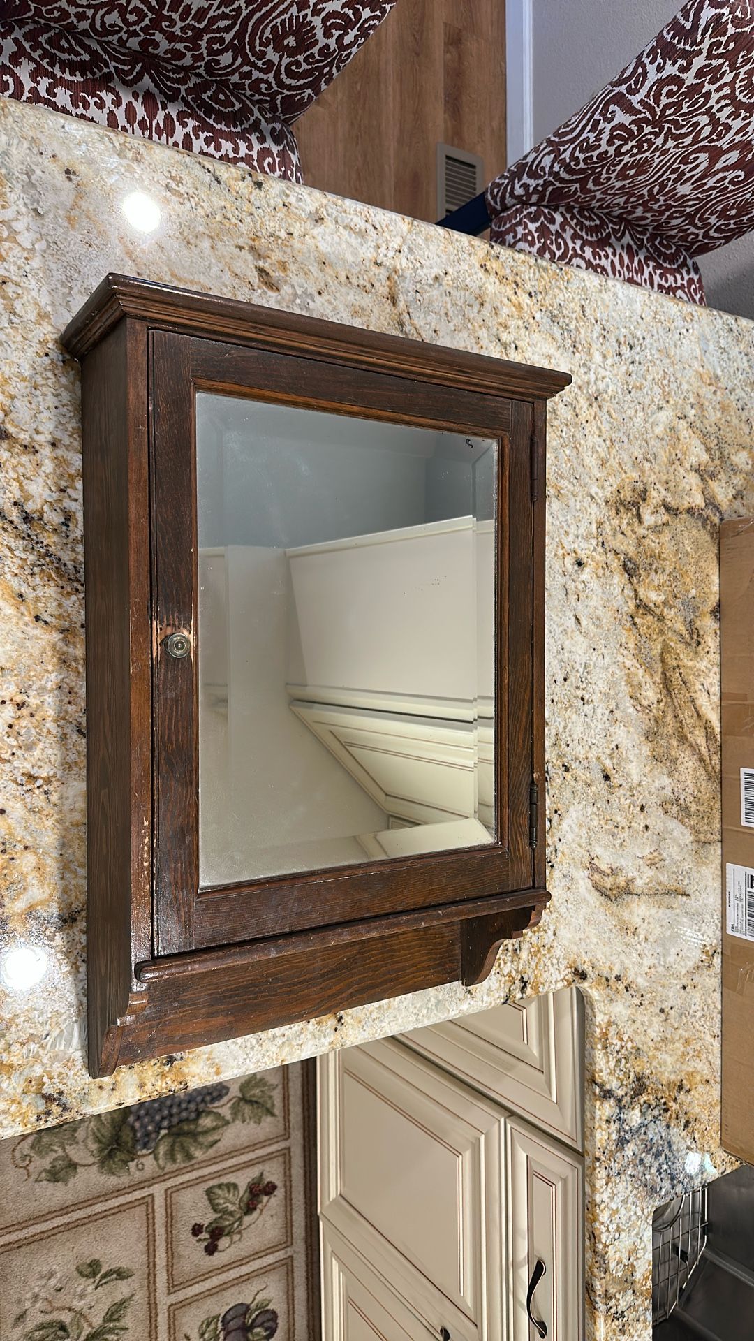 Antique medicine cabinet