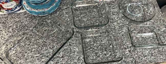 Anchor Hocking Glass Bakeware Lot