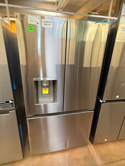 LG Counter Depth French Door Refrigerator Stainless Steel