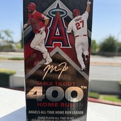 Mike Trout 400th Home Run Commemorative Bobblehead