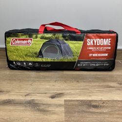 Brand New - Coleman Skydome 4-Person Tent