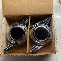 Dayton Wire Whels Fluted Sharks LEFT side Set Of 2