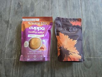 Cuppa and Ryze Mushroom coffee