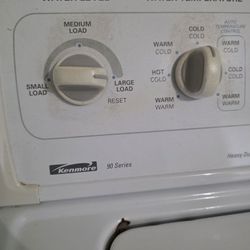 Kenmore Washer. Amana Dryer
