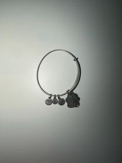 Alex and Ani Paw Print Charm Bangle