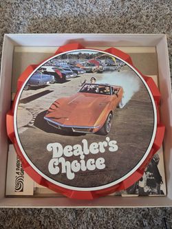 Dealers Choice Board Game 1972