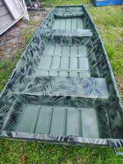 12ft Camo Jon Boat Lightweight