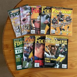 Green Bay Packers 9 Beckett Magazines All Favre Covers
