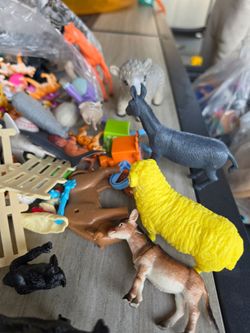 Bag of animals different sizes