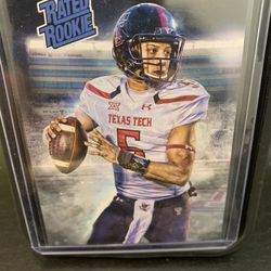 Patrick Mahomes ACEO Rated Rookie Awesome Card!
