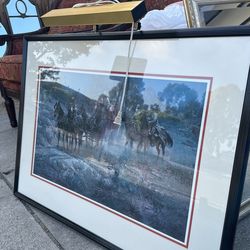 Horse Vintage Lithograph