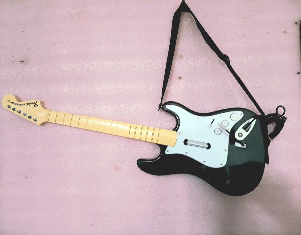Xbox 360 Wired Rock Band Guitar Controller