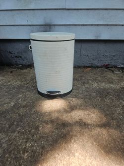 Trash can.