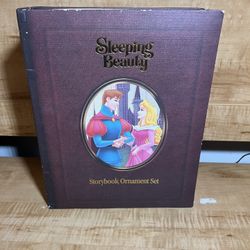 Walt Disney Sleeping Beauty Story Book Christmas Ornament Set (RETIRED)