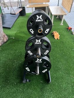 Weight plates and weight tree