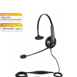 Jabra BIZ 620 USB Mono Over the Head Headset w/ Noise-Canceling Microphone