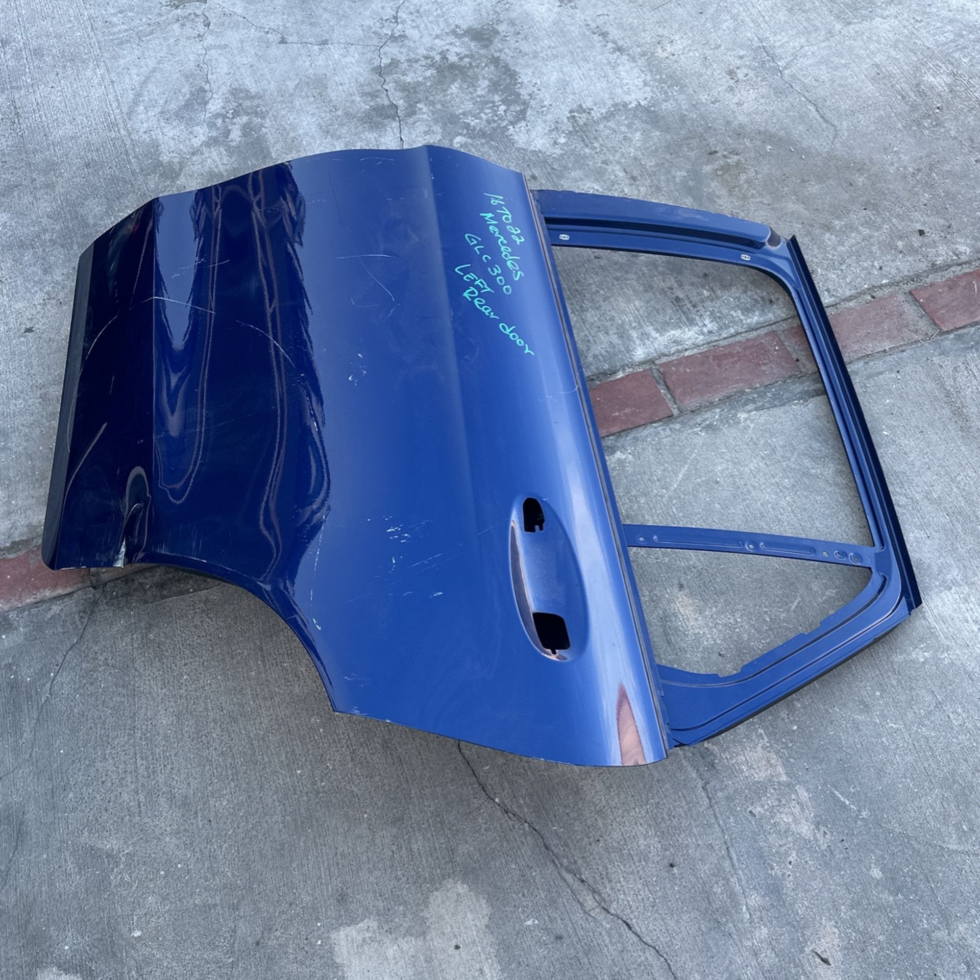 16 To 22 Mercedes GLC300 Left Rear Door 