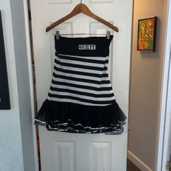 Adult Sexy Prisoner Guilty Tube Top Dress Size XXL