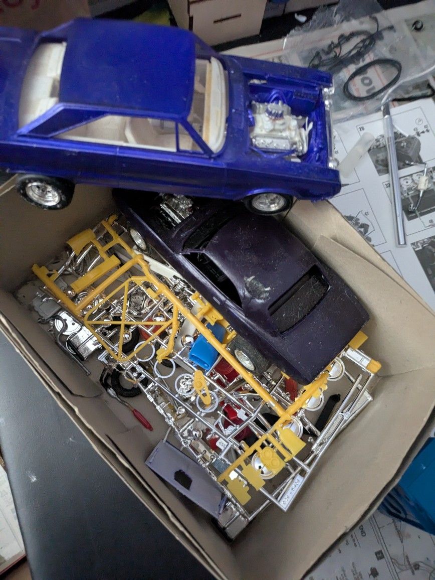 Model Car Kit And Xtra Parts   $20. 