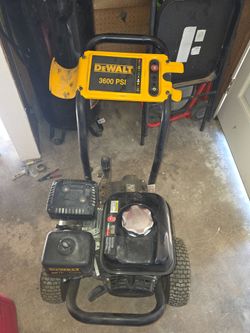 Pressure washer & leaf blower