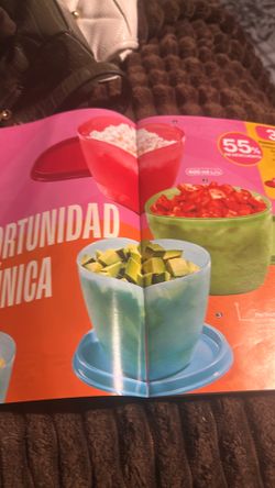 Set de tres recipientes de 400 ml nuevos los tres por 10