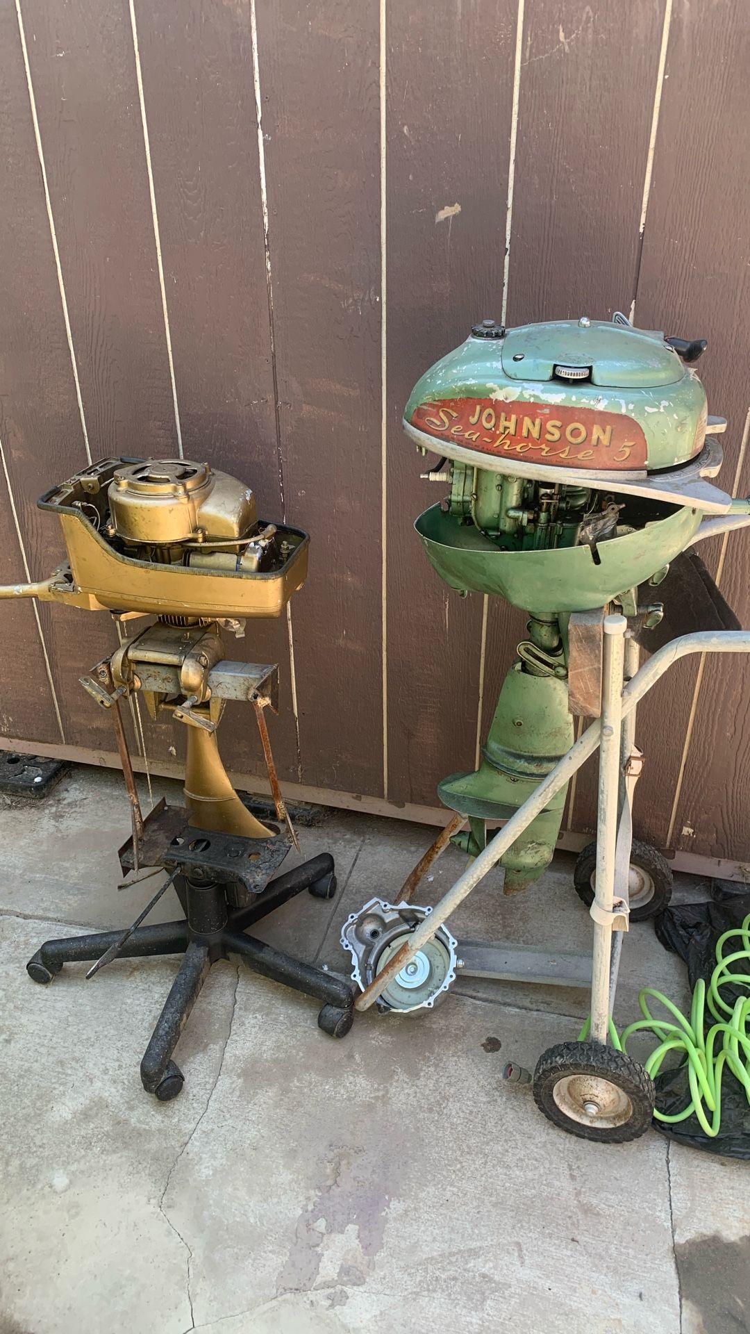 Raft Motor Or Small Boat