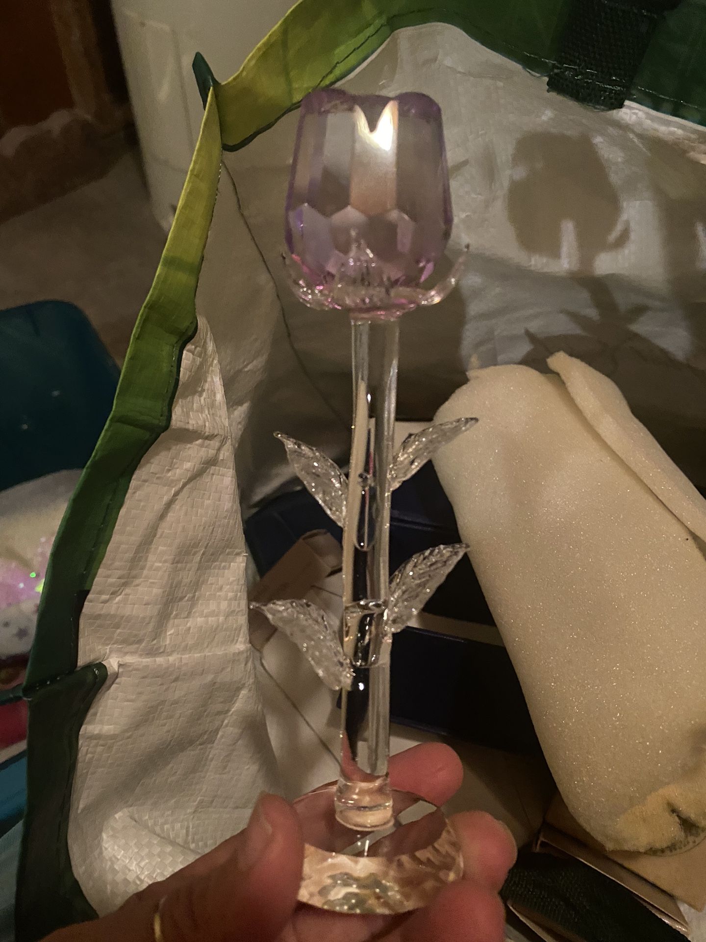 Purple Crystal Rose