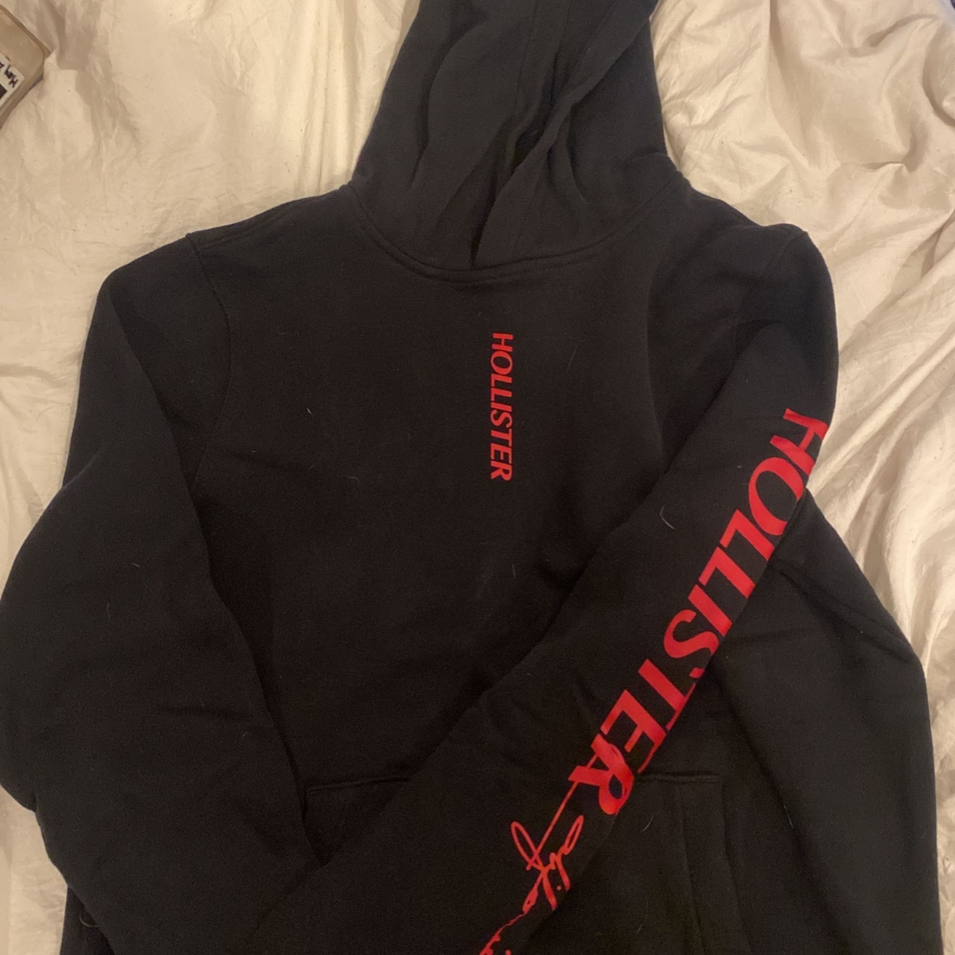 Black And Red Hollister Hoodie 