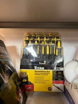 Titan 26pc Screwdriver kit