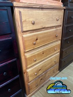 Jumbo oak pinewood dresser drawer chest cajonera Comoda de Pino