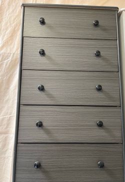 Jumbo 5 Drawer grey color