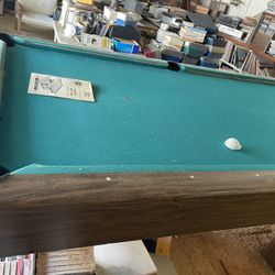 Vintage Brunswick Commander Billiard Table | $300 | Pickup Today–Sunday