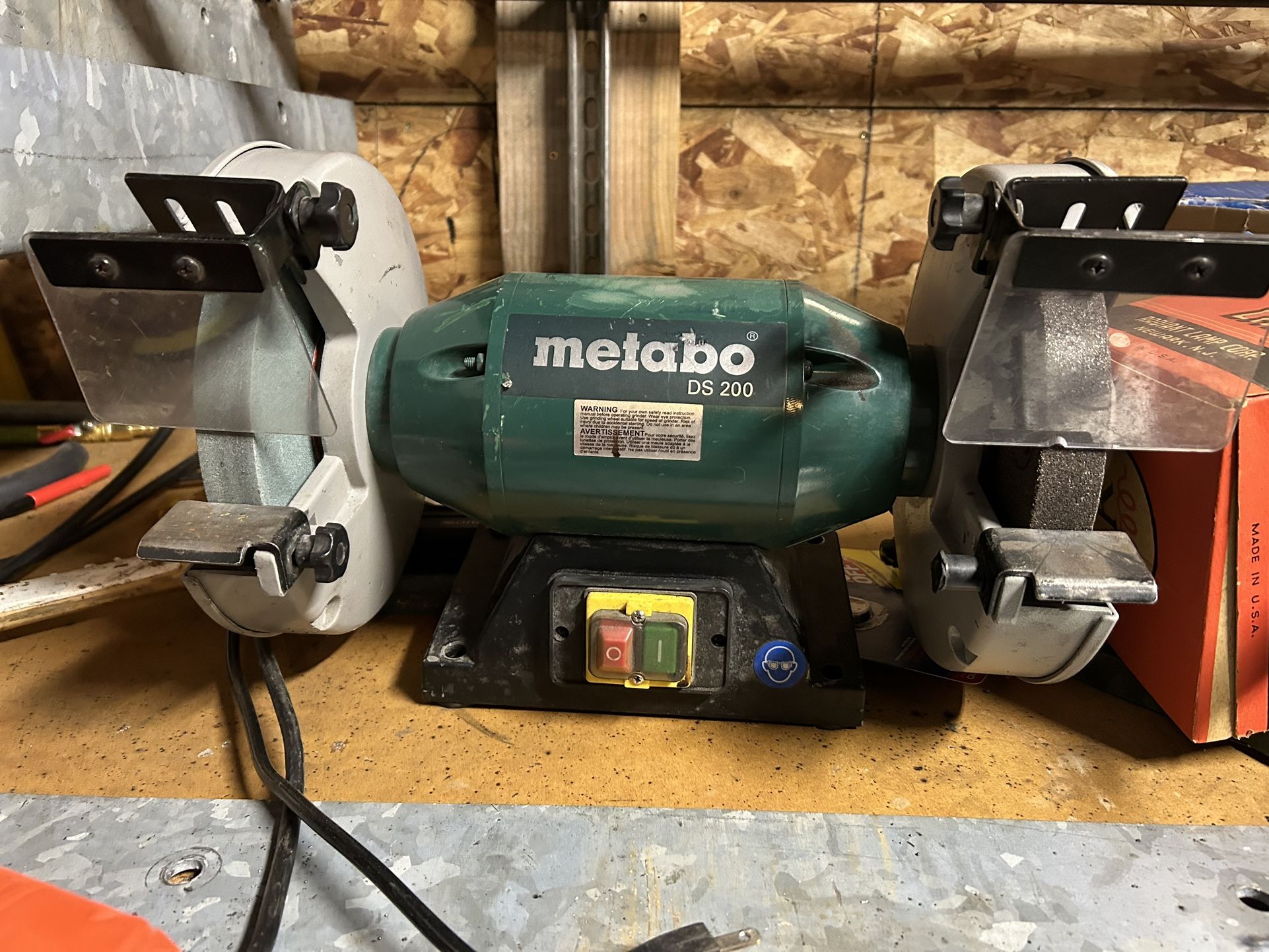 Metabo 8in Bench Grinder