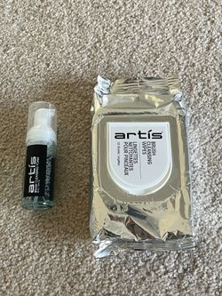 Artis wbrush cleansing wipes and foam