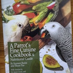 Parrot Cuisine Book For Sell