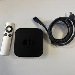 Apple TV (3rd Generation) 1080P Media Streaming Player A1469 with Remote/Cable ✅
