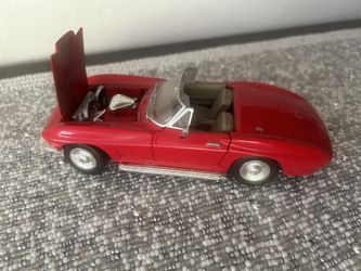 Corvette Red 1967 Toy