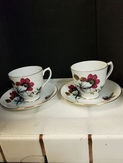 Elizabethan Fine Bone Tea Cup & Saucer