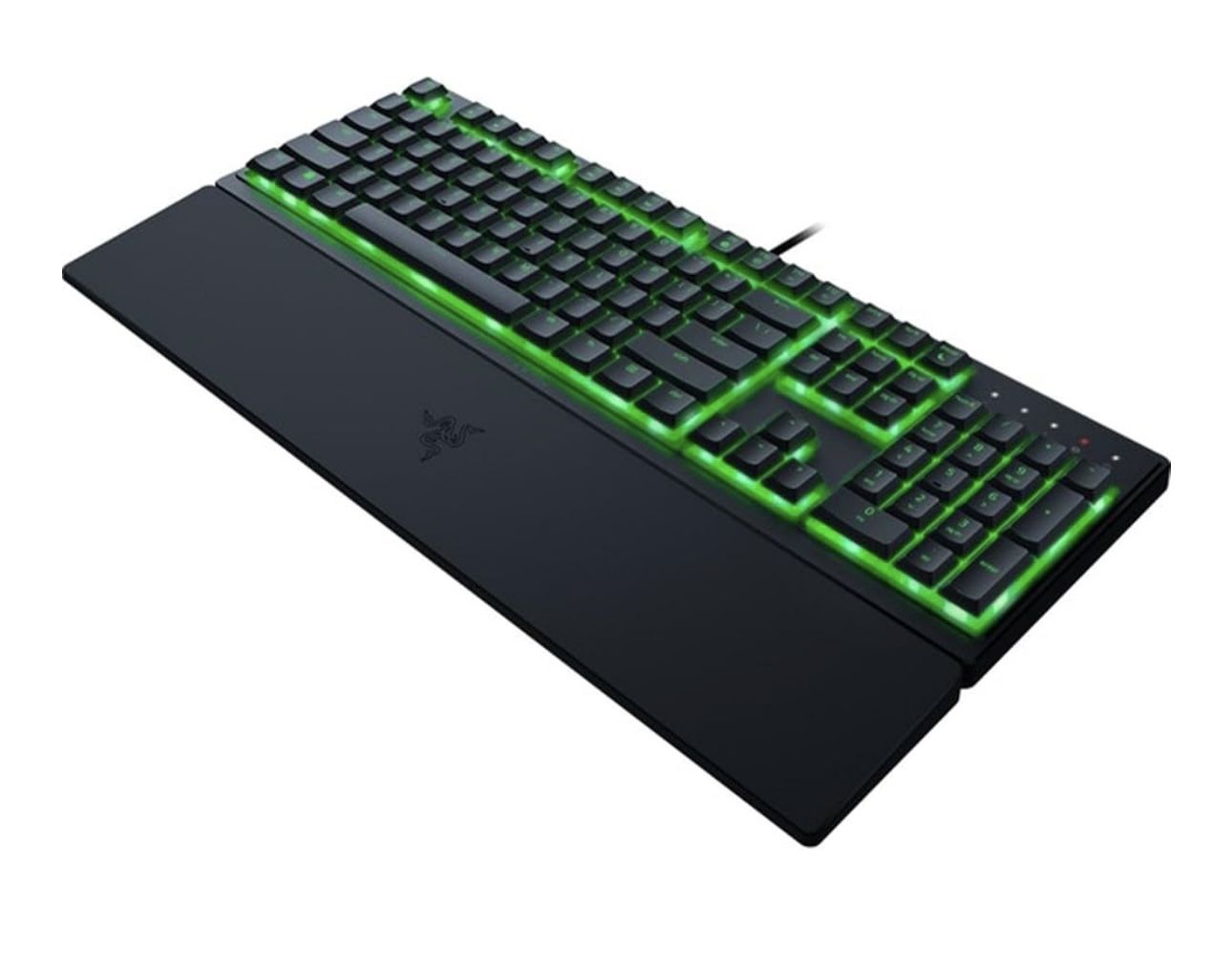 Razer Ornata Gaming Keyboard: Low Profile Keys - Silent Membrane Switches - Spill Resistant - Chroma RGB Lighting -Snap Tap Razor headset