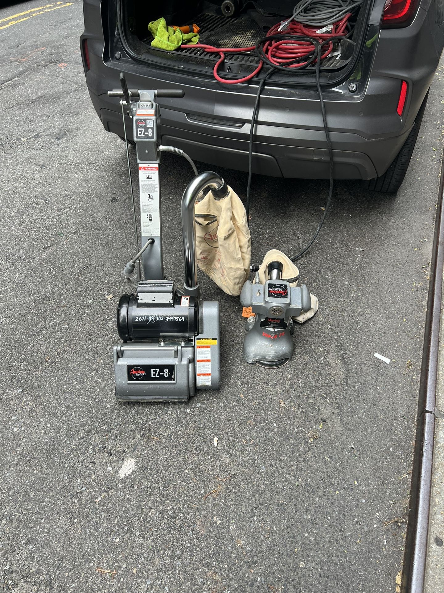 Drum Floor Sander And Edger