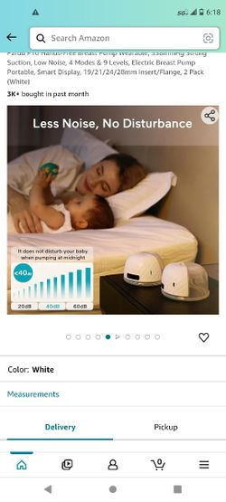 Paruu Wearable Breast Pump 