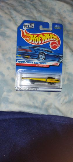 Hot wheels 1998 First Editions. Solar Eagle III. Cash porch pickup Redmond