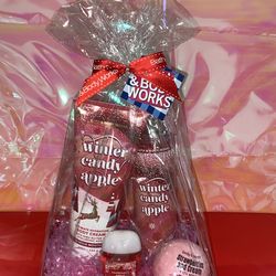 Winter Candy Apple Gift Set