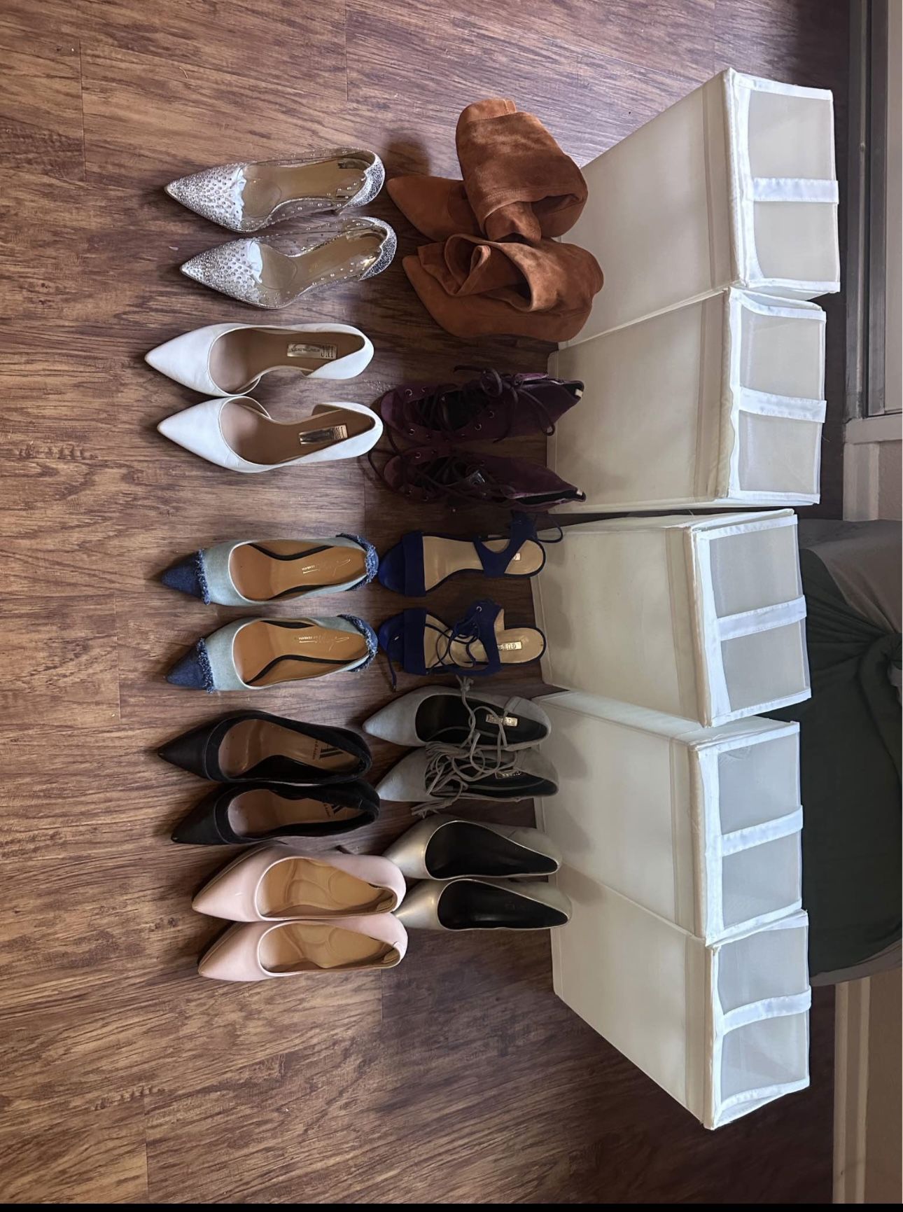 High Heels Size 6-6.5 For $50 Total 