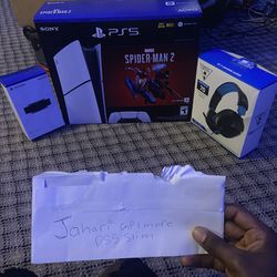 Ps5 Slim With Accessories (New 1tb) 