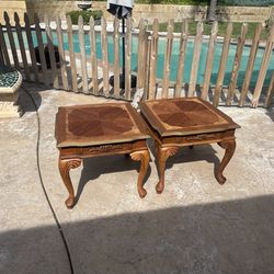 Real Wood End Tables