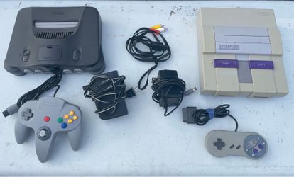 Nintendo 64 and Super Nintendo  Bundle