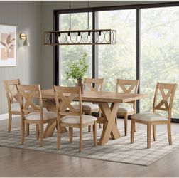 Augusta Dining Table and 6 Chairs Retail $1199, our price $650