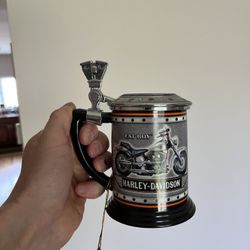 Harley Davidson Fat Boy Collectors Tankard