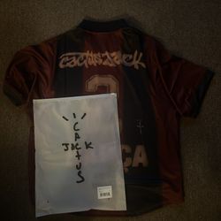 Travis Scott x Nike x FC Barcelona Retro 2000/01 Home Skeleton Jersey Limited Edition